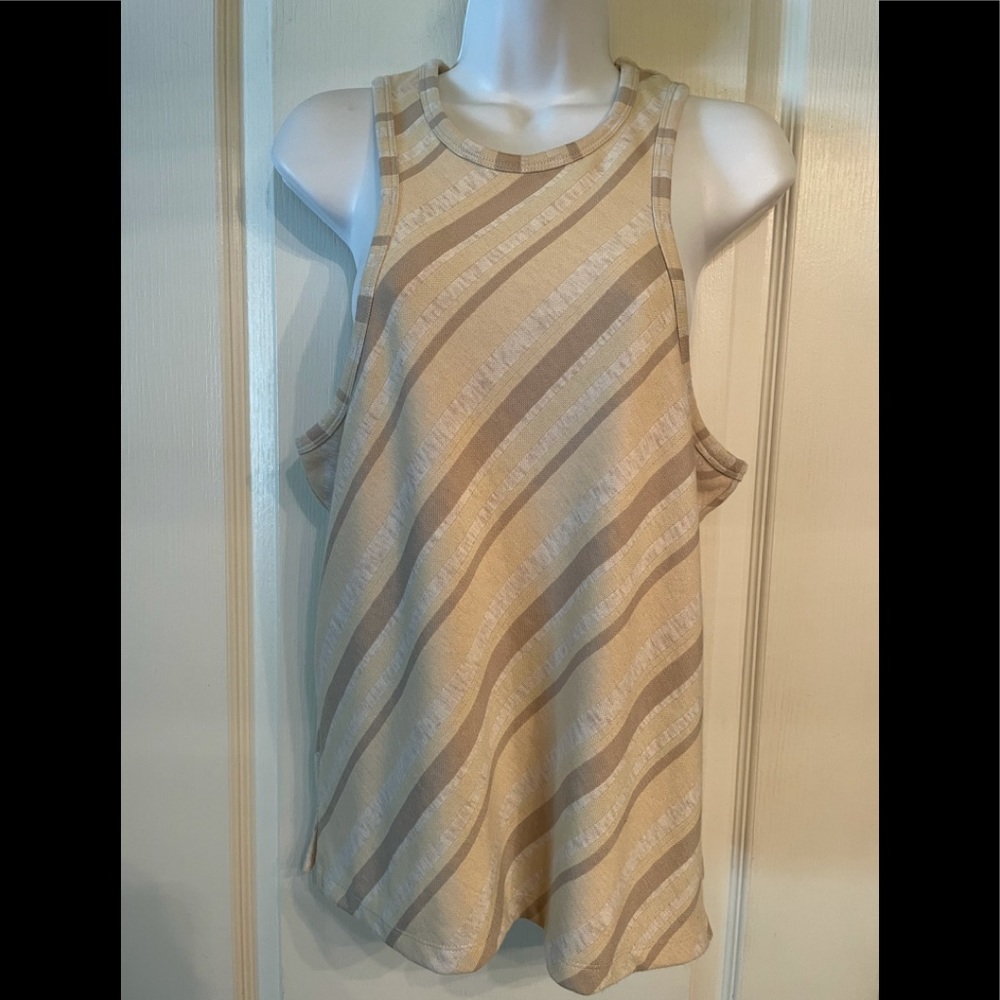 Free People Razor Back Tank Top size L